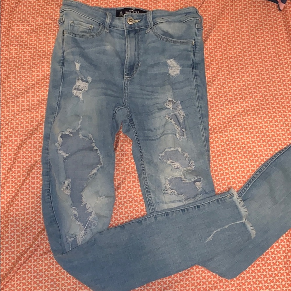 Ripped hollister jeans